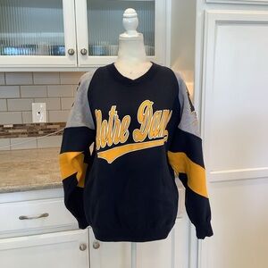 Notre Dame Vintage Sweatshirt Small Galt Sand Pullover